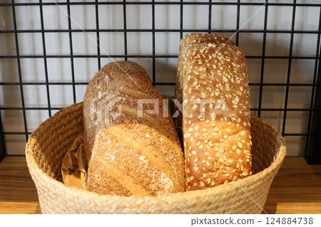bread and bakery products in a store in Israel bread and bakery products in a store in Israel 124884738