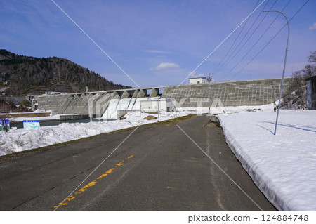 2025年春季的當別水壩 124884748