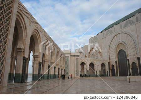Morocco, Casablanca, Hassan II Mosque Morocco, Casablanca, Hassan II Mosque 124886846