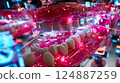 Dental nanorobots performing delicate microsurgery on gum tissue, removing diseased cells 124887259