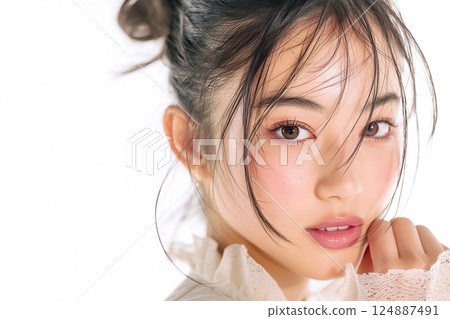 Beautiful skin for women and skin care “AI generated images” Beautiful skin for women and skin care “AI generated images” 124887491