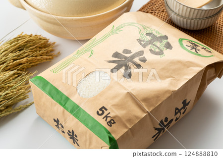 米袋裡的米 米袋裡的米 124888810