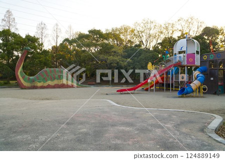 Playground equipment at Shinkita Green Space Playground equipment at Shinkita Green Space 124889149