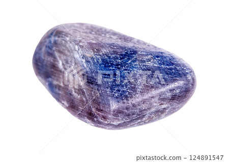 sapphire mineral stone on white background 124891547