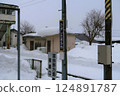 Railway Hokkaido Nemuro Main Line Higashitakikawa Station Landscape 2025 124891787