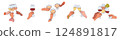 Hands holding a glasses with wine. Man, woman clinking glasses with alcohol drinks. Friends persons celebrating holiday event together. 124891817