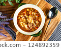 Sour soup. 124892359