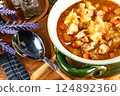 Sour soup. 124892360