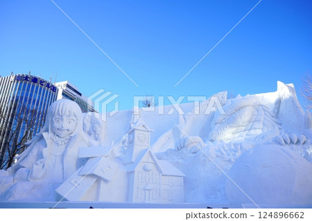 札幌冰雪節的風景 124896662