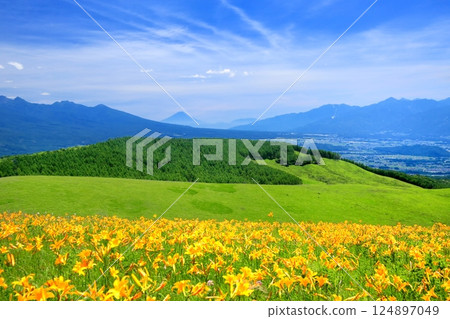 Kirigamine高原的Nikko Kishge Kirigamine高原的Nikko Kishge 124897049