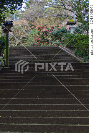 Asuwa Shrine nearing spring 124898642