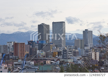Asuwa Shrine nearing spring Asuwa Shrine nearing spring 124898727