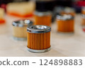 fuel filters for motorcycle. paper air filters for scooter. spare part for cleaning fuel motorcycle 124898883