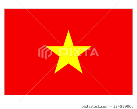 越南國旗（裱框） 124899003