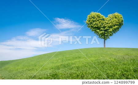 Heart tree 124899799
