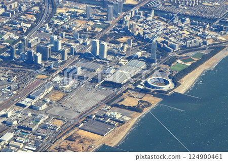 幕張新都心、千葉海洋球場、幕張展覽館上蓋 124900461