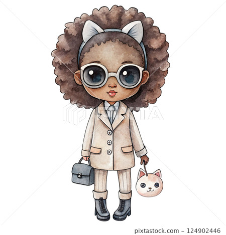 Black Character Suit Sunglasses business 124902446