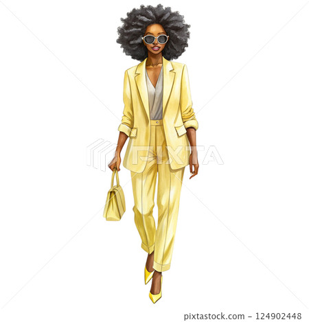 Black Character Suit Sunglasses business 124902448