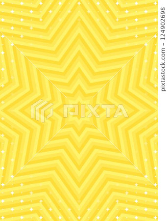 Concentric star shapes, glitter pattern background, eight-pointed star, pop design, portrait orientation 124902698