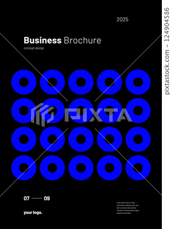 Layout template for events or business related. Layout template for events or business related. 124904586