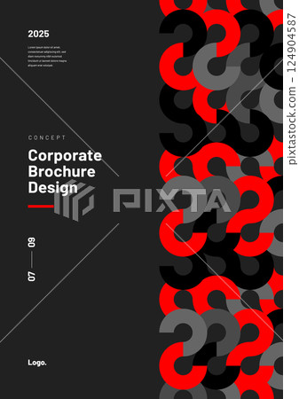 Layout template for events or business related. Layout template for events or business related. 124904587