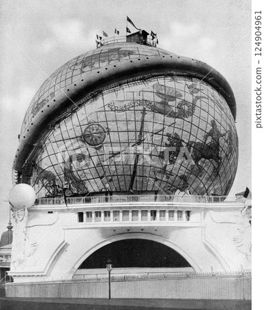 1900年巴黎世界博覽會天球儀 124904961