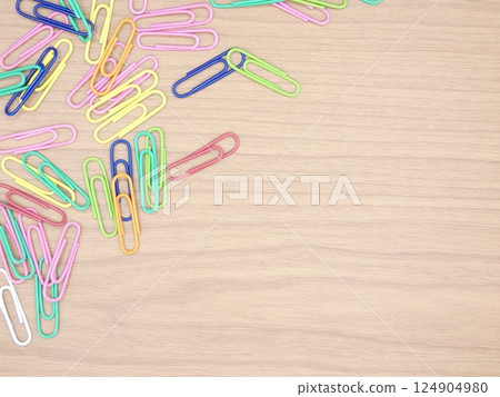 A mess of paperclips A mess of paperclips 124904980