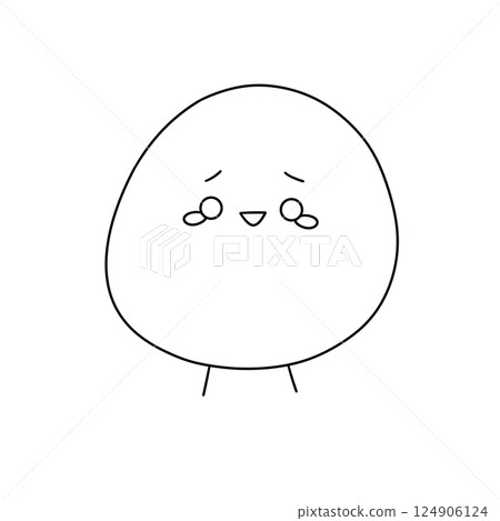 A sad looking cartoon character with a tear in its eye A sad looking cartoon character with a tear in its eye 124906124