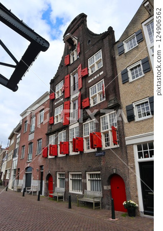 Old town of Dordrecht, Netherlands Old town of Dordrecht, Netherlands 124906562