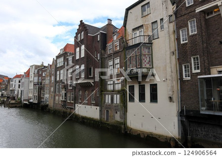 Old town of Dordrecht, Netherlands Old town of Dordrecht, Netherlands 124906564