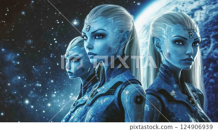 外星人的形象 外星人的形象 124906939