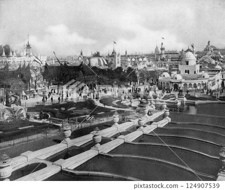 1900 Paris World's Fair venue view 124907539