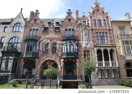 Zurenborg district in Antwerp, Belgium Zurenborg district in Antwerp, Belgium 124907854