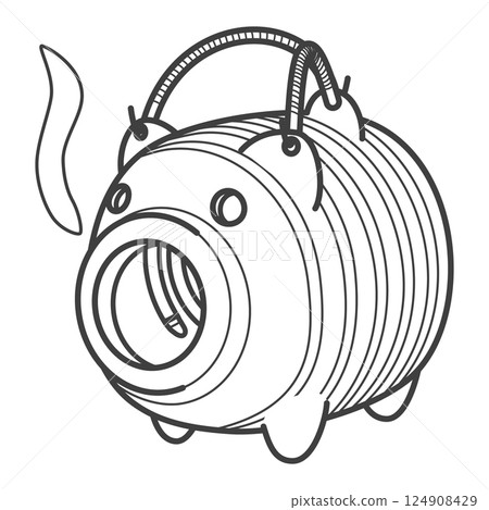 Pig mosquito repellent incense 124908429