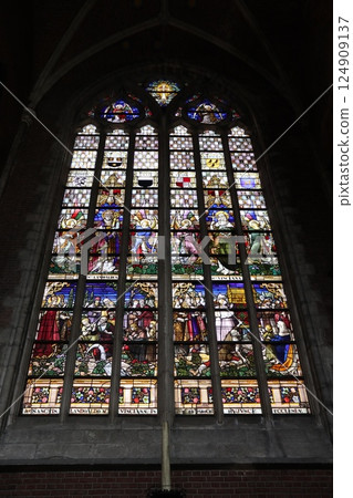 Saint Bavo's Cathedral in Ghent, Belgium Saint Bavo's Cathedral in Ghent, Belgium 124909137