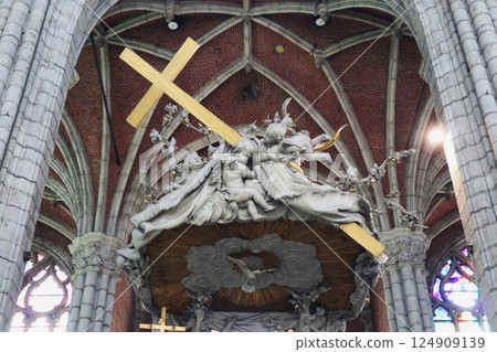 Saint Bavo's Cathedral in Ghent, Belgium 124909139
