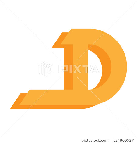 letter logo d vector 124909527