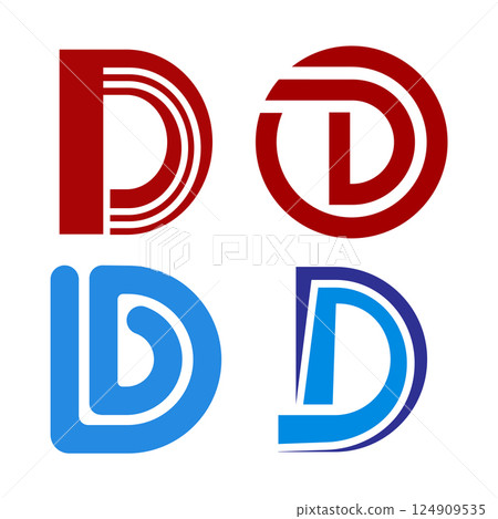 letter logo d vector 124909535