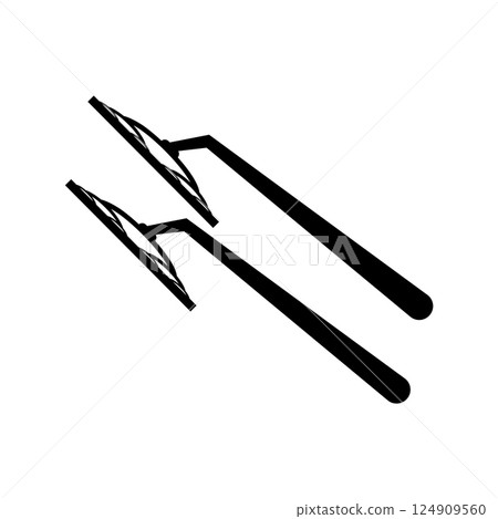 Wiper icon vector Wiper icon vector 124909560