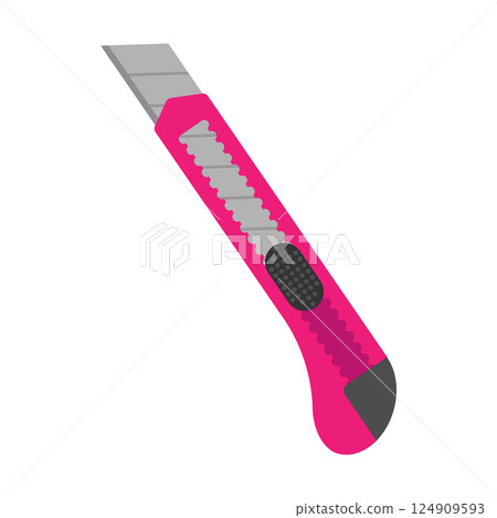 cutter knife - stationery icon 124909593