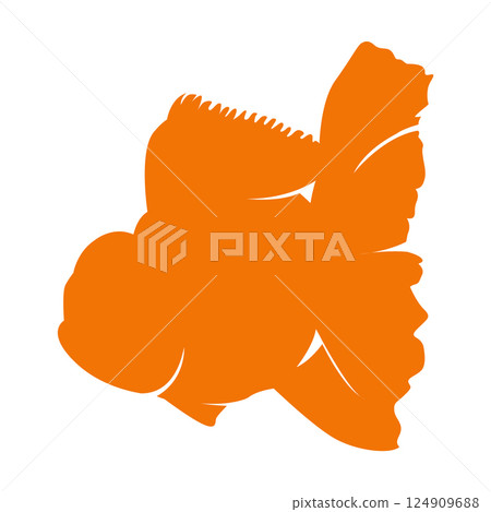 goldfish icon vector goldfish icon vector 124909688