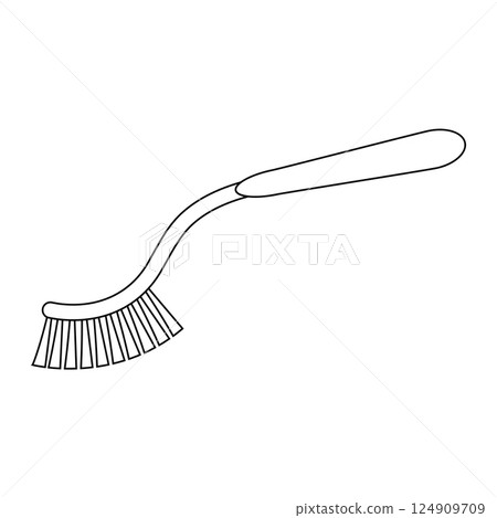 toilet brush icon 124909709