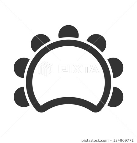 tambourine icon traditional musical instruments vector tambourine icon traditional musical instruments vector 124909771