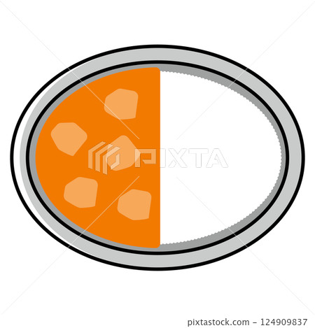 奶油雞肉咖哩插圖 奶油雞肉咖哩插圖 124909837