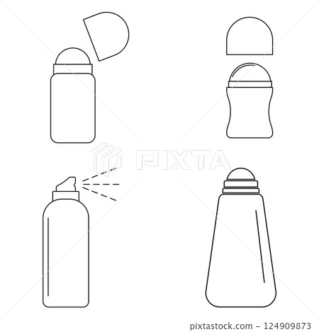 deodorant icon vector 124909873