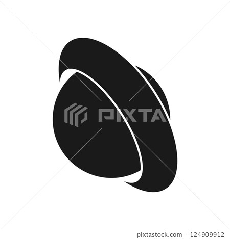 planet icon vector 124909912