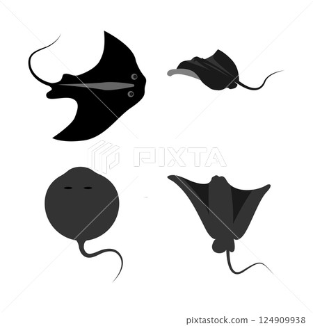 stingray icon vector 124909938