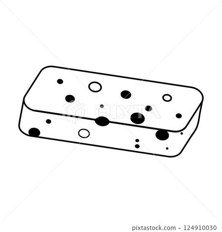 sponge icon vector sponge icon vector 124910030