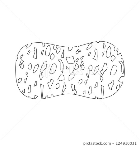 sponge icon vector sponge icon vector 124910031