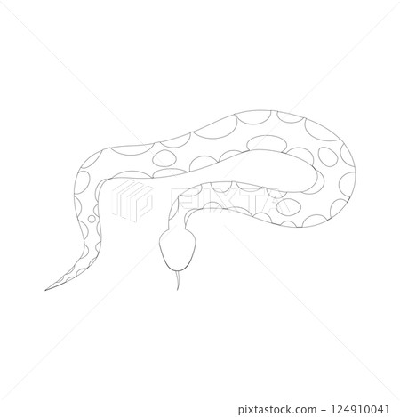 snake vector icon snake vector icon 124910041
